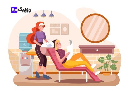 ایده استوری پیج آرایشگری